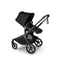 Bugaboo Kangaroo Complete Double Stroller and Turtle Air Shield by Nuna Travel System