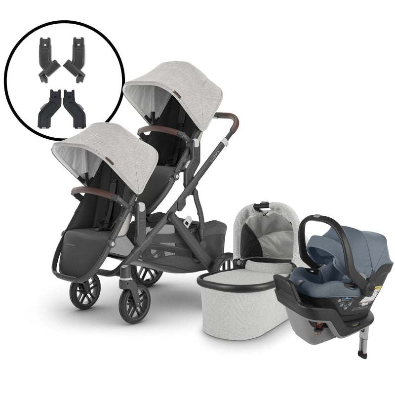 2024 UPPAbaby Vista V2 Double Stroller and Mesa Max Travel System