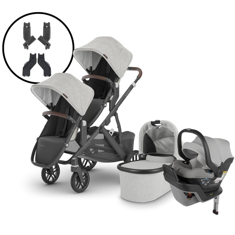 2024 UPPAbaby Vista V2 Double Stroller and Mesa Max Travel System