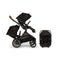 Nuna DEMI Next with Rider Board Double Stroller and PIPA aire RX Travel System