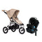 2024 Bumbleride Indie Jogging Stroller and Clek Liing Travel System