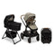 Nuna DEMI Next with Rider Board , Bassinet + Stand and PIPA aire RX Travel System