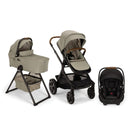 Nuna DEMI Next with Rider Board , Bassinet + Stand and PIPA aire RX Travel System