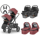 2024 UPPAbaby Vista V2 Twin Stroller and Mesa V2 Travel System