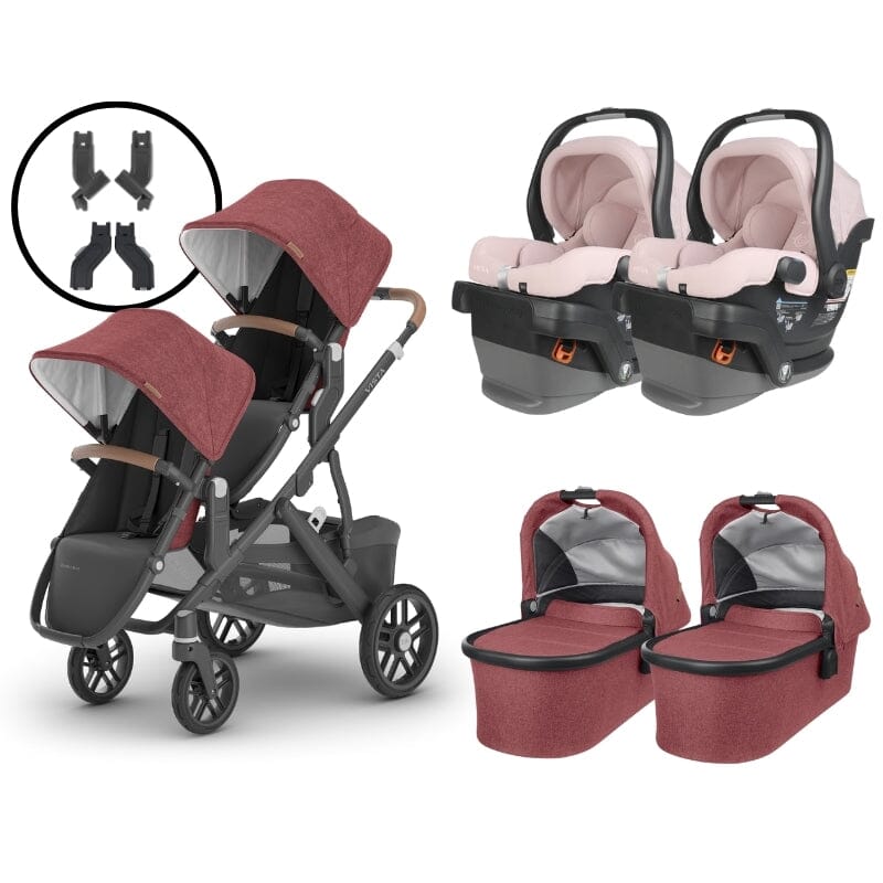 2024 UPPAbaby Vista V2 Twin Stroller and Mesa V2 Travel System