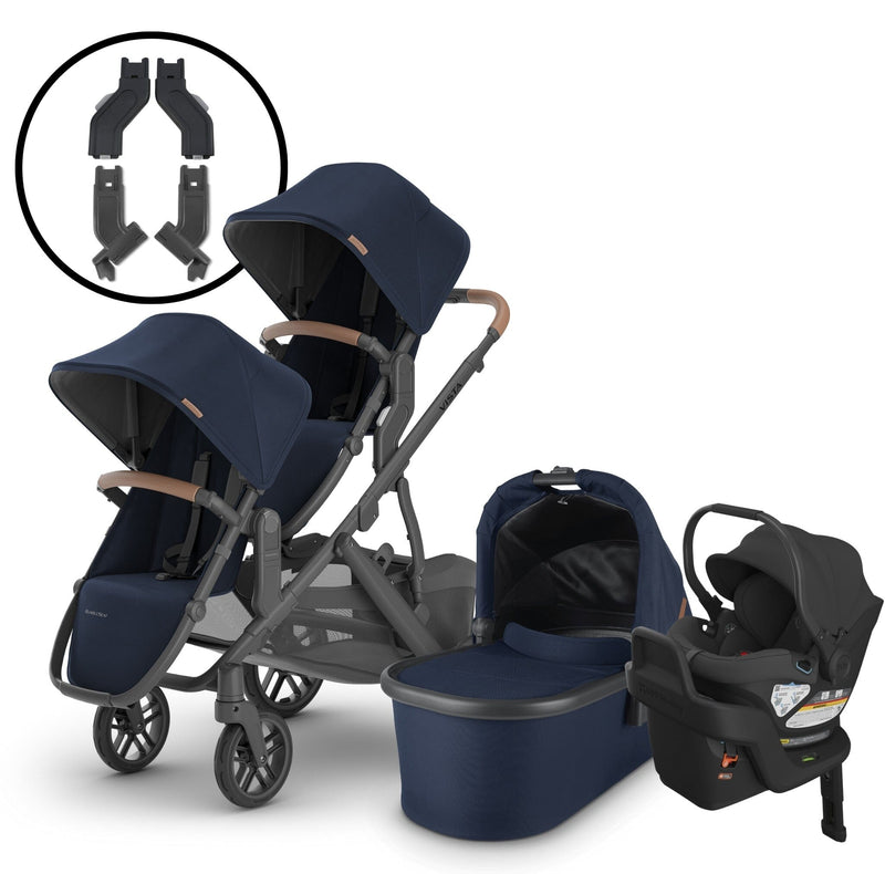 2024 UPPAbaby Vista V2 Double Stroller and Aria Travel System