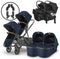 2024 UPPAbaby Vista V2 and Aria Twin Travel System