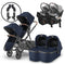 2024 UPPAbaby Vista V2 and Aria Twin Travel System