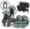 2024 UPPAbaby Vista V2 and Aria Twin Travel System