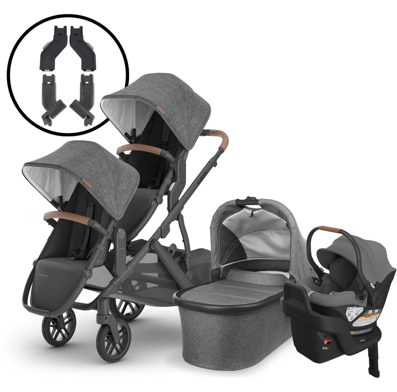 2024 UPPAbaby Vista V2 Double Stroller and Aria Travel System