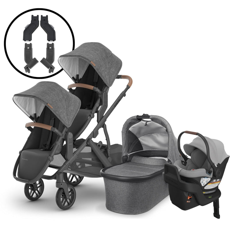 2024 UPPAbaby Vista V2 Double Stroller and Aria Travel System