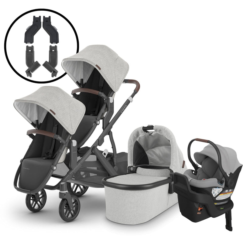 2024 UPPAbaby Vista V2 Double Stroller and Aria Travel System