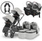 2024 UPPAbaby Vista V2 and Aria Twin Travel System