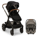 Nuna DEMI Next Stroller, Rider Board and PIPA aire RX Travel System