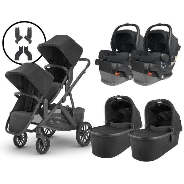 2024 UPPAbaby Vista V2 Twin Stroller and Mesa V2 Travel System