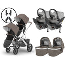 2024 UPPAbaby Vista V2 and Mesa Max Twin Travel System