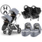 2024 UPPAbaby Vista V2 and Mesa Max Twin Travel System