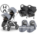 2024 UPPAbaby Vista V2 and Mesa Max Twin Travel System