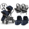 2024 UPPAbaby Vista V2 and Mesa Max Twin Travel System