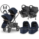 2024 UPPAbaby Vista V2 and Mesa Max Twin Travel System