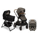 Nuna DEMI Next with Rider Board , Bassinet + Stand and PIPA aire RX Travel System