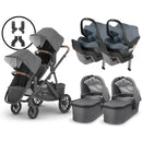 2024 UPPAbaby Vista V2 and Mesa Max Twin Travel System