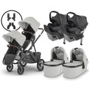 2024 UPPAbaby Vista V2 and Mesa Max Twin Travel System