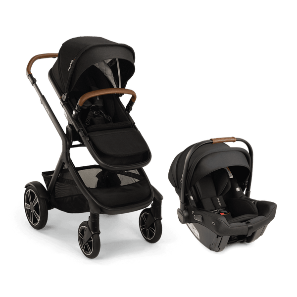 Nuna DEMI Next + Rider Board and PIPA urbn Travel System