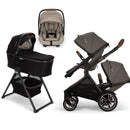 Nuna DEMI Next Double with Rider Board , Bassinet + Stand and PIPA aire RX Travel System