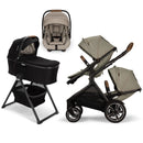 Nuna DEMI Next Double with Rider Board , Bassinet + Stand and PIPA aire RX Travel System