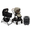 Nuna DEMI Next with Rider Board , Bassinet + Stand and PIPA aire RX Travel System