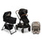 Nuna DEMI Next with Rider Board , Bassinet + Stand and PIPA aire RX Travel System