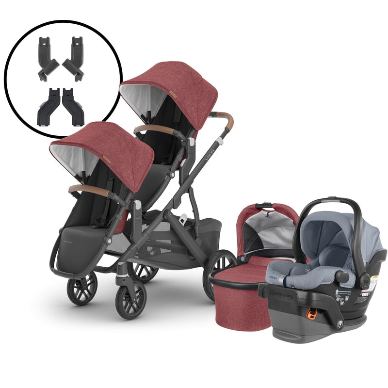 2024 UPPAbaby Vista V2 Double Stroller and Mesa V2 Travel System