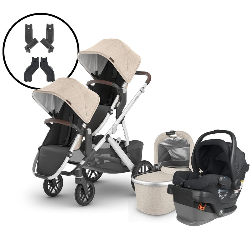 2024 UPPAbaby Vista V2 Double Stroller and Mesa V2 Travel System