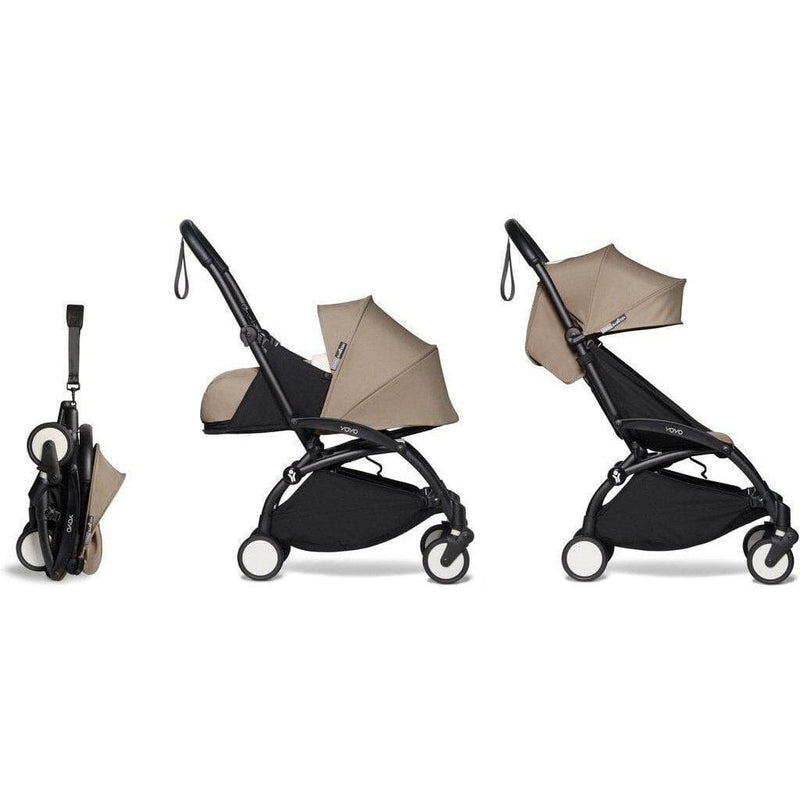 Babyzen YOYO2 Complete Bundle: Stroller Frame, 0+ Newborn Pack and 6+ Color Pack