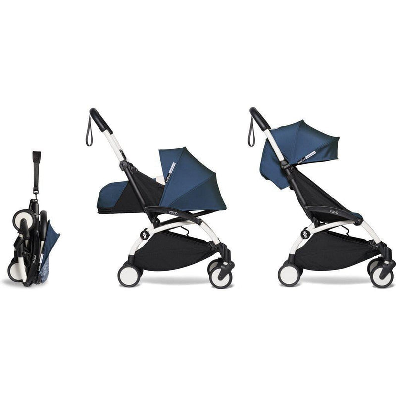 Babyzen YOYO2 Complete Bundle: Stroller Frame, 0+ Newborn Pack and 6+ Color Pack