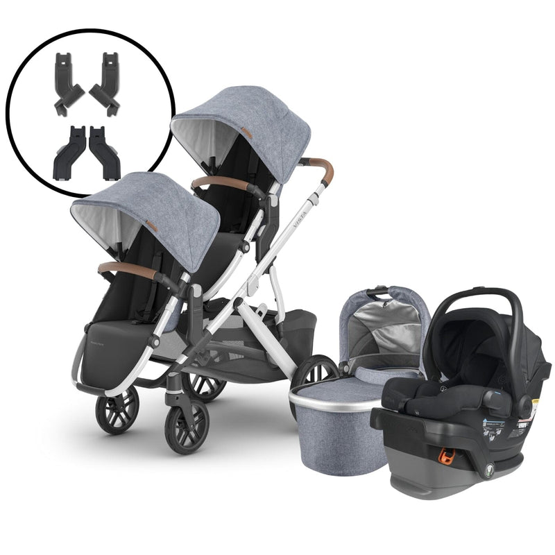 2024 UPPAbaby Vista V2 Double Stroller and Mesa V2 Travel System