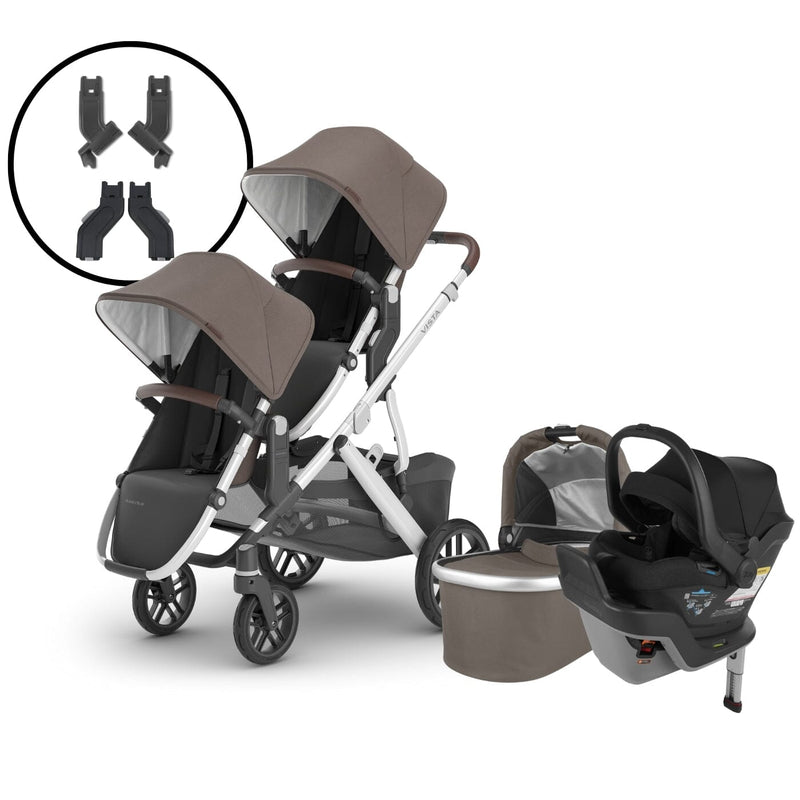 2024 UPPAbaby Vista V2 Double Stroller and Mesa Max Travel System