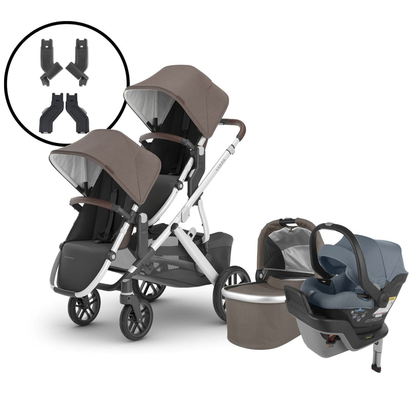 2024 UPPAbaby Vista V2 Double Stroller and Mesa Max Travel System