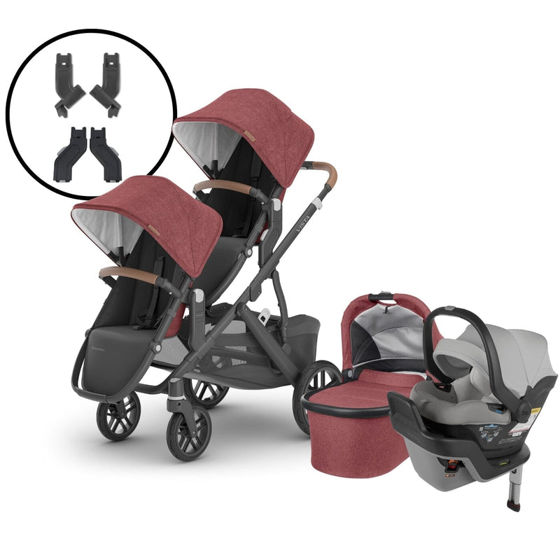 2024 UPPAbaby Vista V2 Double Stroller and Mesa Max Travel System