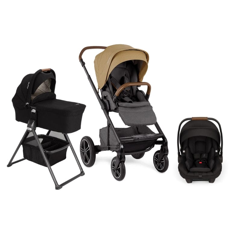 Nuna MIXX Next Bundle - Stroller, Bassinet and PIPA aire RX Infant Car Seat