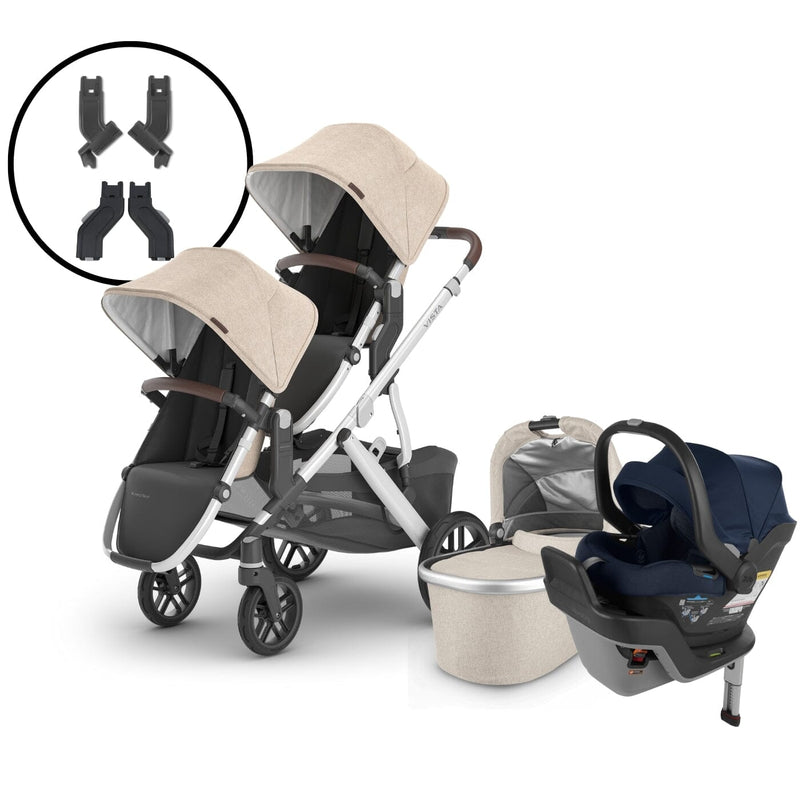 2024 UPPAbaby Vista V2 Double Stroller and Mesa Max Travel System