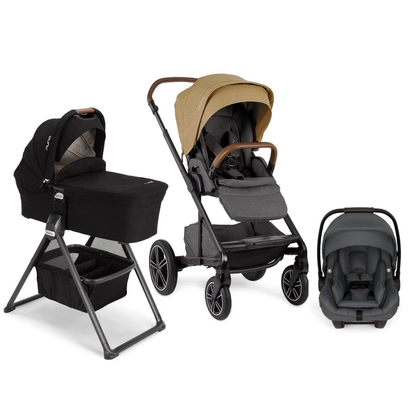 Nuna MIXX Next Bundle - Stroller, Bassinet and PIPA aire RX Infant Car Seat