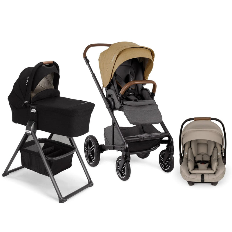 Nuna MIXX Next Bundle - Stroller, Bassinet and PIPA aire RX Infant Car Seat