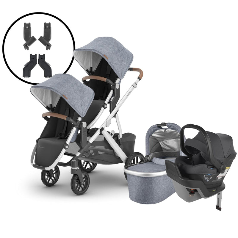 2024 UPPAbaby Vista V2 Double Stroller and Mesa Max Travel System