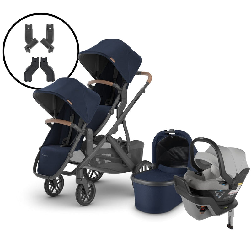 2024 UPPAbaby Vista V2 Double Stroller and Mesa Max Travel System