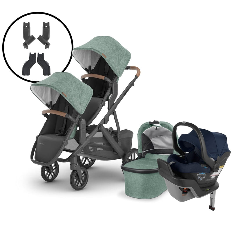 2024 UPPAbaby Vista V2 Double Stroller and Mesa Max Travel System