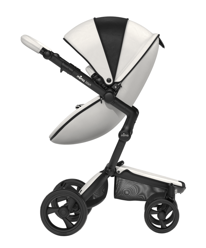 Mima Xari 4G Complete Stroller with Car Seat Adapters - New York Zebra Limited Edition