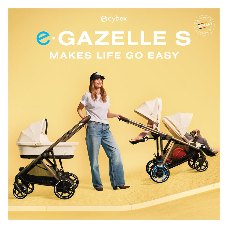 Cybex e-Gazelle S Electric Double Stroller