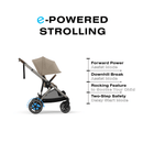 Cybex e-Gazelle S Electric Double Stroller